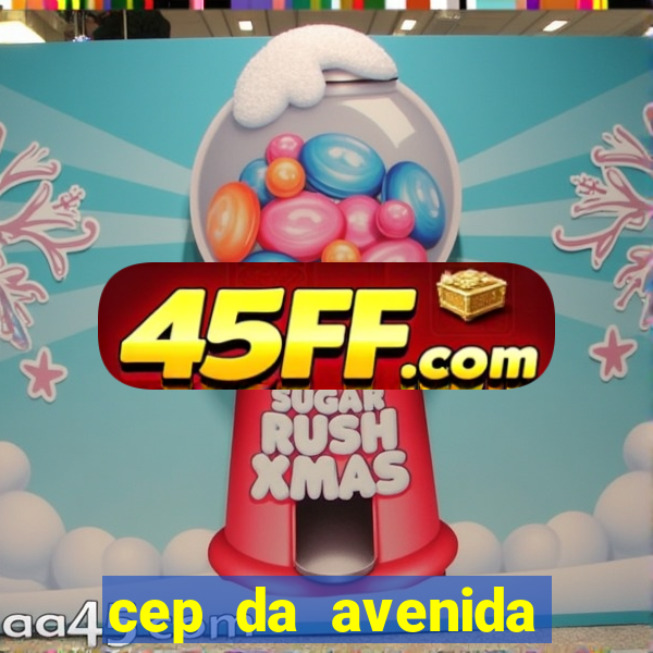 cep da avenida santos dumont